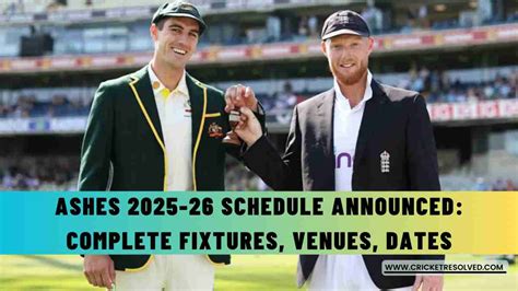 The Ashes 2025 .